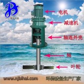 廠家直銷 JBJ-600 反應溶藥折槳式潛水攪拌機 擺線針輪加藥攪拌機