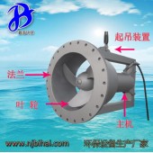 QJB-W3 廠家直銷 硝化液微揚程帶拍門過墻潛水污泥攪拌回流泵