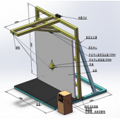 供應(yīng)電梯玻璃門及層門沖擊試驗(yàn)裝置 GB7588-2003
