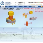 鑫福杰特     SAE法蘭式過渡接頭GSF輕--重