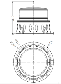 XL-LS-H太陽能 體式航標燈安裝尺寸圖.png