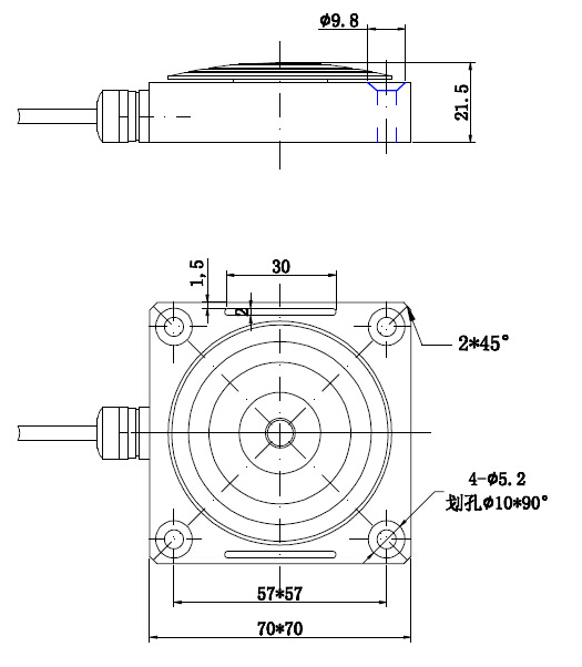 LZ-TB踏板力傳感器