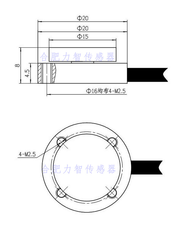 LZ-PMH20微型稱重傳感器