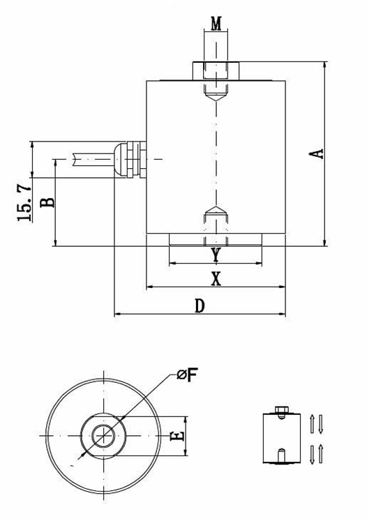 LZ-LS9柱式拉壓力傳感器