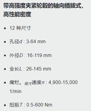 TSCHAN 金屬波紋管聯(lián)軸器GWB PKA系列