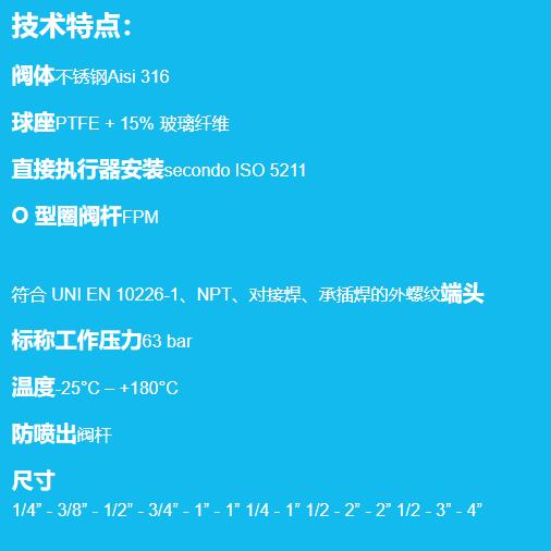 MONDEO 全通徑球閥環球3P系列