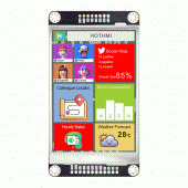 3.5寸LCD顯示屏320x480 SPI TFT 模塊面板帶LCD 控制板