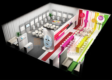 甜蜜時光 展位設計搭建案例