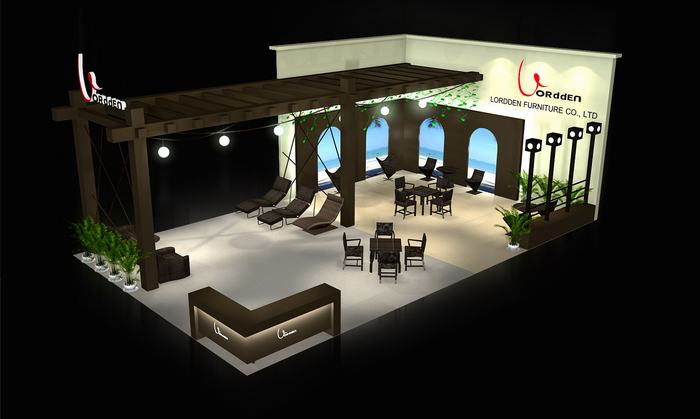 龍之藤 廣交會展位設計(圖1)