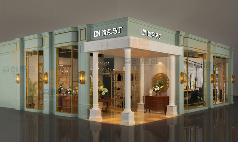 路克馬丁 廣交會展位設計裝修(圖1)