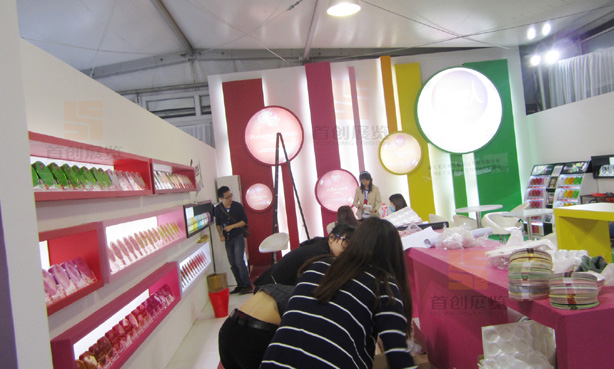 甜蜜時光 展位設計搭建案例(圖2)